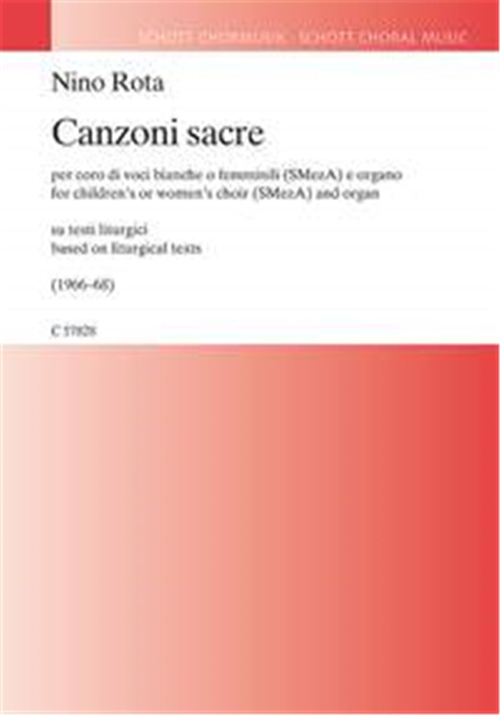 Canzoni Sacre